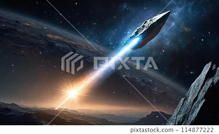 外太空的隕石 114877222