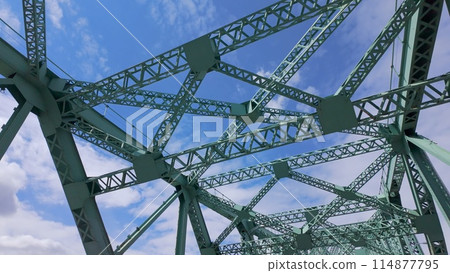 Jacques Cartier Bridge in the city of Montreal Canada Jacques Cartier Bridge in the city of Montreal Canada 114877795