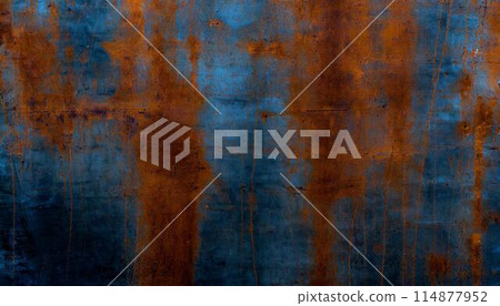 rusty iron texture 114877952