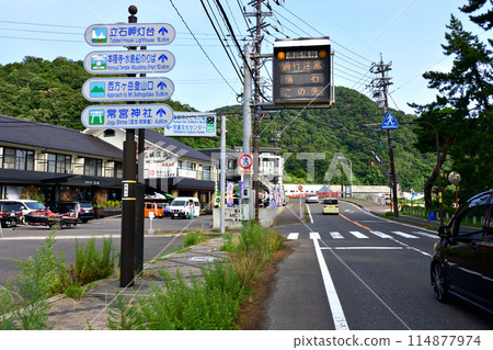 從福井縣敦賀市中心到伊呂濱地區的縣道風景（2022年夏季） 114877974