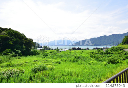 A view of the prefectural road from the center of Tsuruga City, Fukui Prefecture to the Irohama district (Summer 2022) A view of the prefectural road from the center of Tsuruga City, Fukui Prefecture to the Irohama district (Summer 2022) 114878043