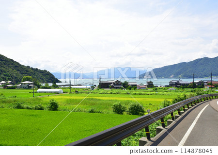 從福井縣敦賀市中心到伊呂濱地區的縣道風景(2022年夏季) 從福井縣敦賀市中心到伊呂濱地區的縣道風景(2022年夏季) 114878045