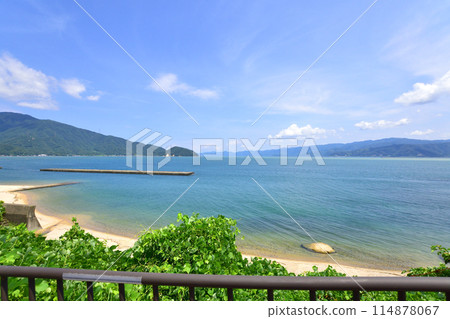 從福井縣敦賀市中心到伊呂濱地區的縣道風景（2022年夏季） 114878067