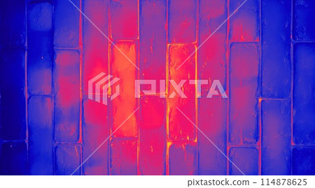 Abstract brick wall background design 114878625