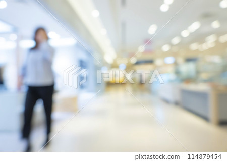 市中心背景模糊 114879454