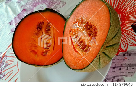 Delicious melon Delicious melon 114879646