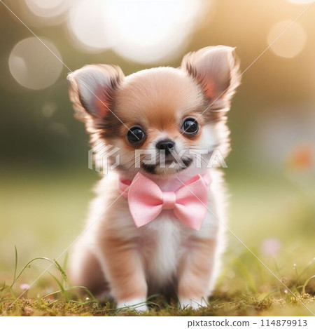 Shiny and cute chihuahua 114879913