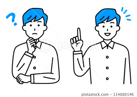 思考/靈感休閒男士套裝 114880146