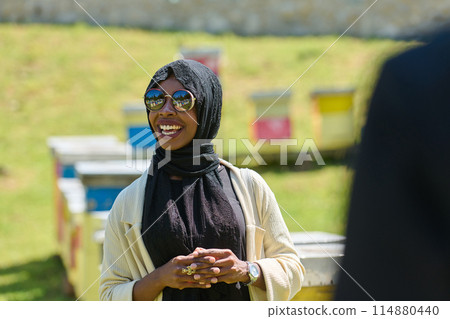 A Journey Through Nature's Beehives with an African American Muslim Woman A Journey Through Nature's Beehives with an African American Muslim Woman 114880440