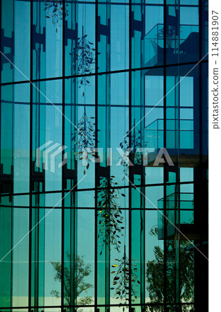Business concept of successful industrial architecture 114881907