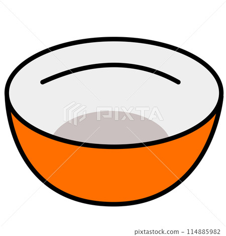 An empty bowl An empty bowl 114885982