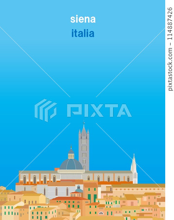 Siena, Siena Cathedral, Duomo di Siena, Tuscany, Italy Siena, Siena Cathedral, Duomo di Siena, Tuscany, Italy 114887426