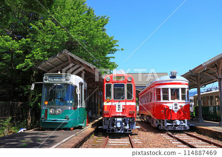 Scenery of Mino Station, Mino City, Gifu Prefecture 114887469