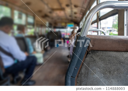 Traveling by Bus in the City of a Developing Country Traveling by Bus in the City of a Developing Country 114888003