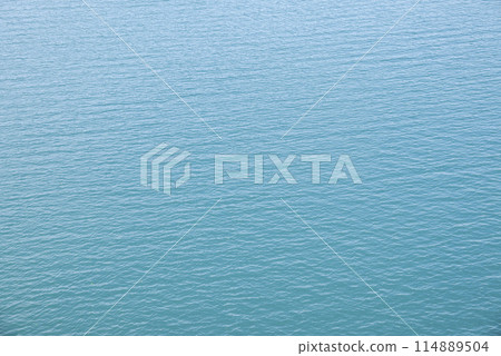Water Water surface Wave One side Background material 114889504