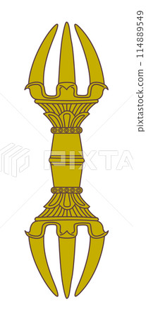 Vajra, a ritual implement in esoteric Buddhism Vajra, a ritual implement in esoteric Buddhism 114889549