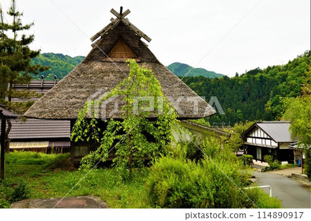 Miyama Town, Gassho-style houses, 114890917