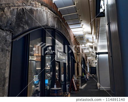 Hibiya OKUROJI: A commercial facility under the elevated tracks between Yurakucho and Shimbashi Hibiya OKUROJI: A commercial facility under the elevated tracks between Yurakucho and Shimbashi 114891140