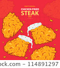 National Chicken Fried Steak Day on october 26 114891297