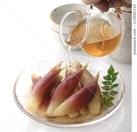 清爽可口！醃漬薑（白底、白底） 114892314