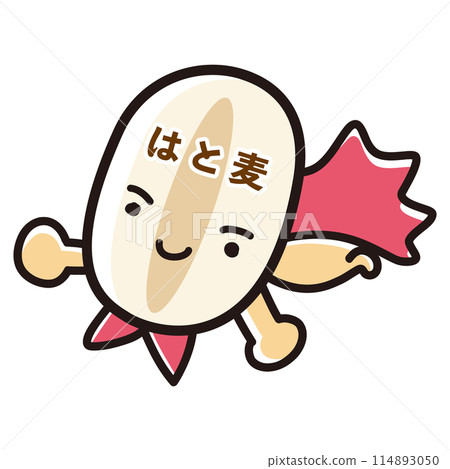 Illustration of a hero character of barley 114893050