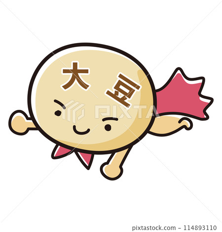 Illustration of soy hero character Illustration of soy hero character 114893110