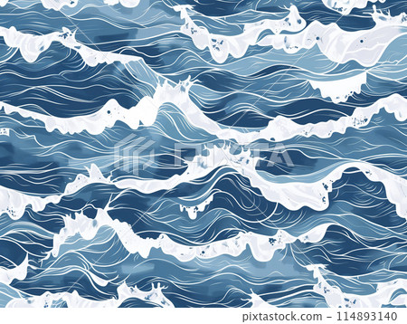 波浪紋圖案 波浪紋圖案 114893140