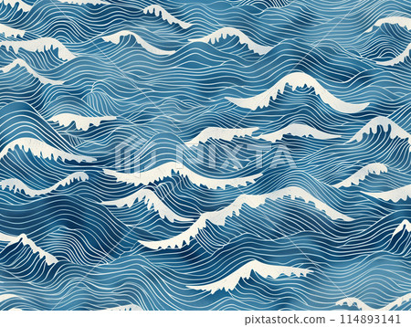 波浪紋圖案 波浪紋圖案 114893141