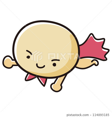 Amaranth hero character illustration 114893185