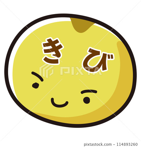 Illustration of a millet character Illustration of a millet character 114893260