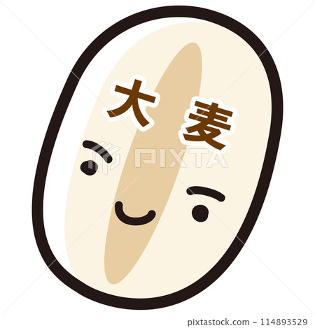 大麥性狀插圖 大麥性狀插圖 114893529