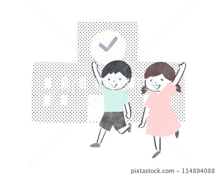 孩子們在學校操場玩耍 114894088