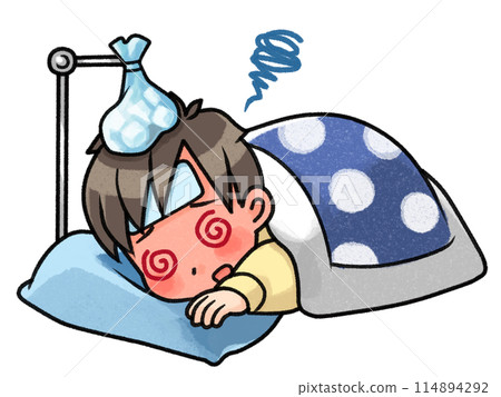 高燒臥床的人 114894292