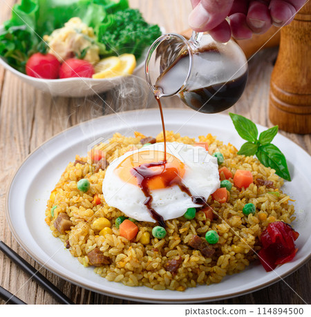 乾咖哩咖哩抓飯 乾咖哩咖哩抓飯 114894500