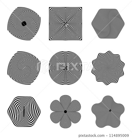 Mesmerizing Geometric Line Art Patterns Mesmerizing Geometric Line Art Patterns 114895009