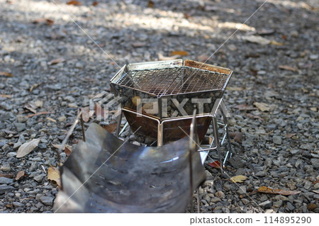 A scene from auto camping, Mori no Terrace, outdoors A scene from auto camping, Mori no Terrace, outdoors 114895290