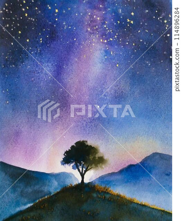 夏日的天空（AI生成素材） 114896284