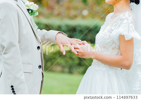 婚禮 交換戒指 114897633