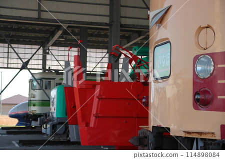 新潟縣_新津鐵道博物館保存的鐵道車輛 114898084