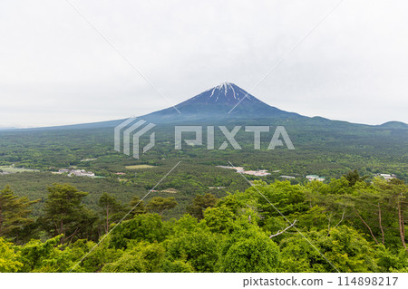 從三光台附近看到的富士山 114898217