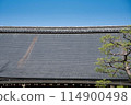 寺廟的屋頂和藍天 114900498