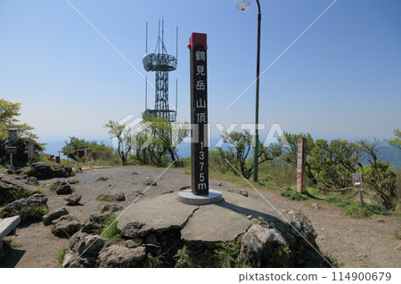 鶴見山頂的路標 鶴見山頂的路標 114900679