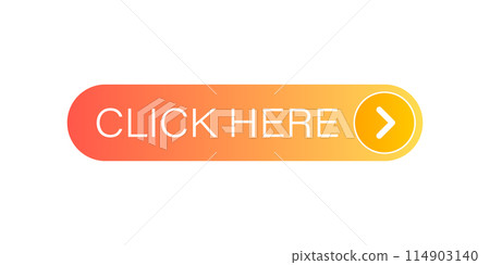 Click here banner icon in flat style. Ecommerce vector illustration on isolated background. Shopping sign business concept. Click here banner icon in flat style. Ecommerce vector illustration on isolated background. Shopping sign business concept. 114903140