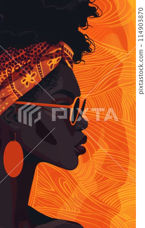 Juneteenth holidays concept. Celebration of freedom, diversity and African culture. Juneteenth holidays concept. Celebration of freedom, diversity and African culture. 114903870