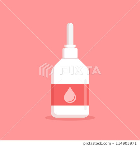 Pills capsules icon in flat style. Medical tablet vector illustration on isolated background. Healthcare drug sign business concept. 114903971