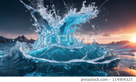 暴力潑濺的插圖 114904325