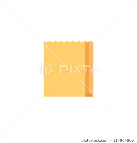 Shopping bag icon in flat style. Package vector illustration on isolated background. Purchase sign business concept. Shopping bag icon in flat style. Package vector illustration on isolated background. Purchase sign business concept. 114904869