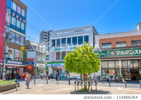 東京江古田站練馬區的都市景觀 114906264