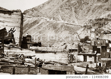 南美洲秘魯利馬的貧民窟 114906399