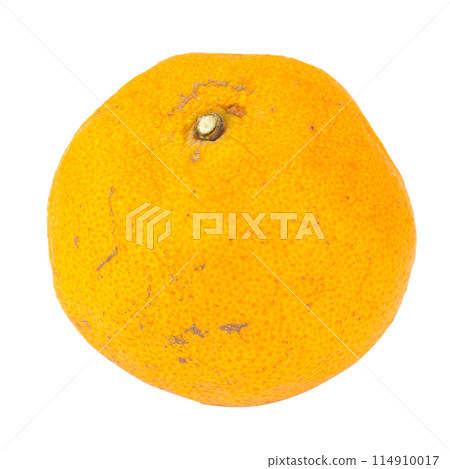 orange. rotten. dirty. isolated on white background 114910017